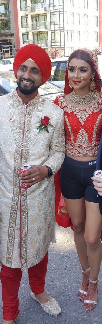 This Bride Wore Shorts To Her Wedding 